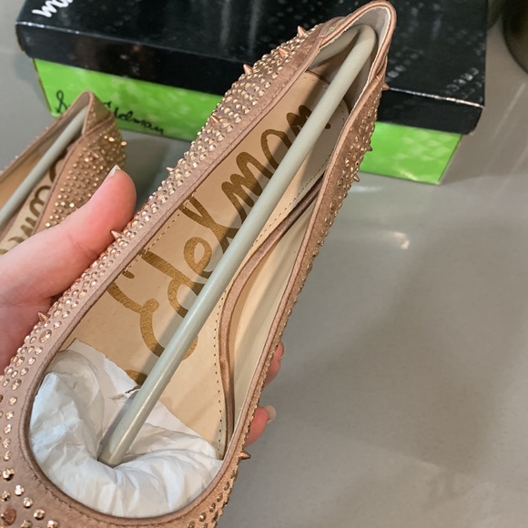 Sam Edelman “Blair” Rhinestone Embellished Ballet Flat - Picture 8 of 8